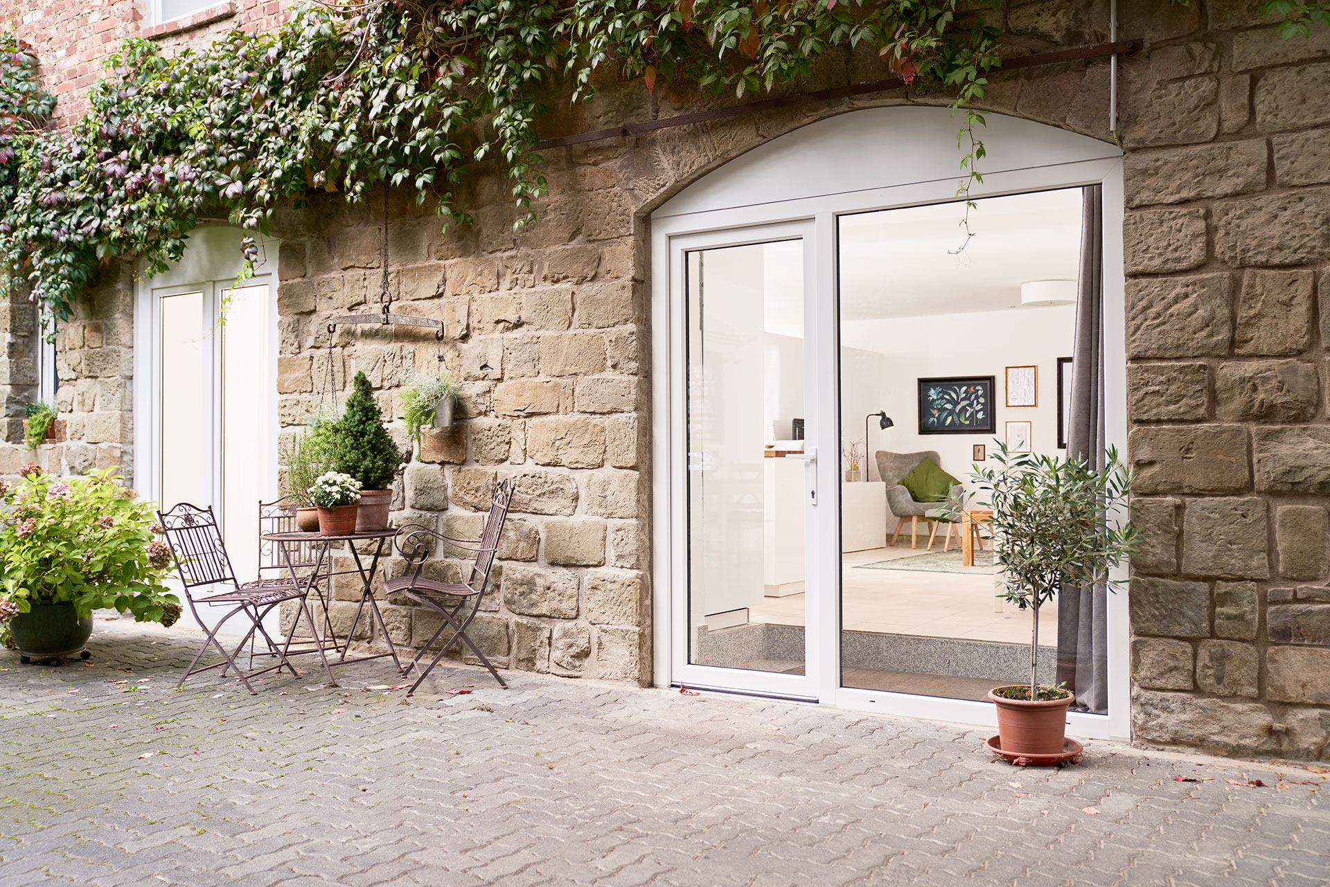 Ferienwohnung in einem alten Hof