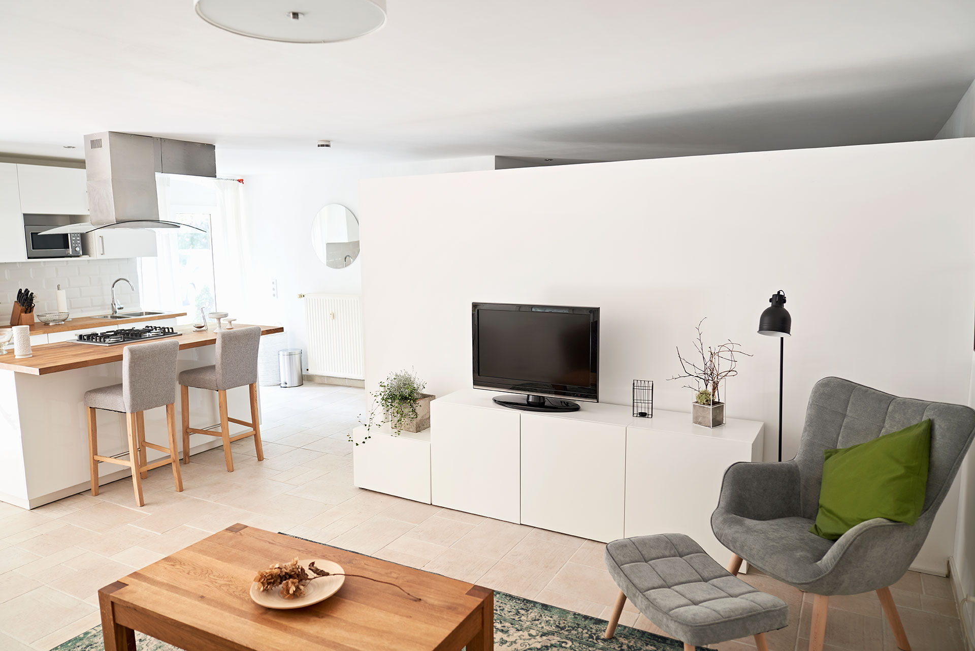 Wohnung in Hennef mit offenem Wohn- und Essbereich